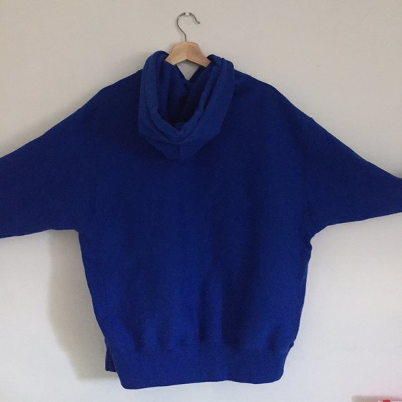 Navy Blue "Reverse Weave" Champion Hoodie - Picture 2 of 3